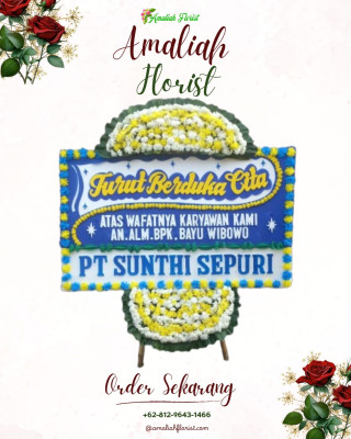 Papan Bunga Duka di Suriamedal